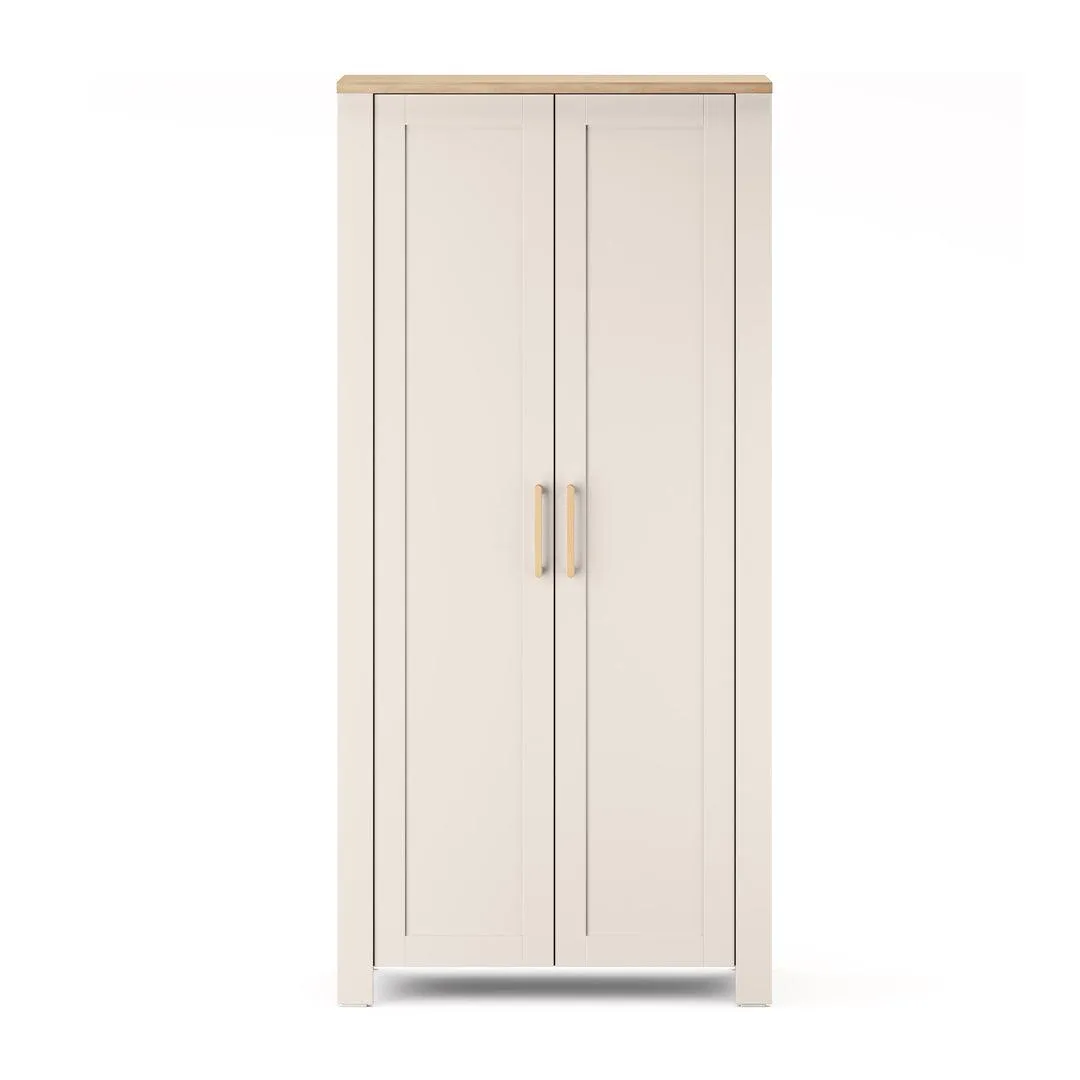 Silver Cross Seville Wardrobe - Cashmere Oak