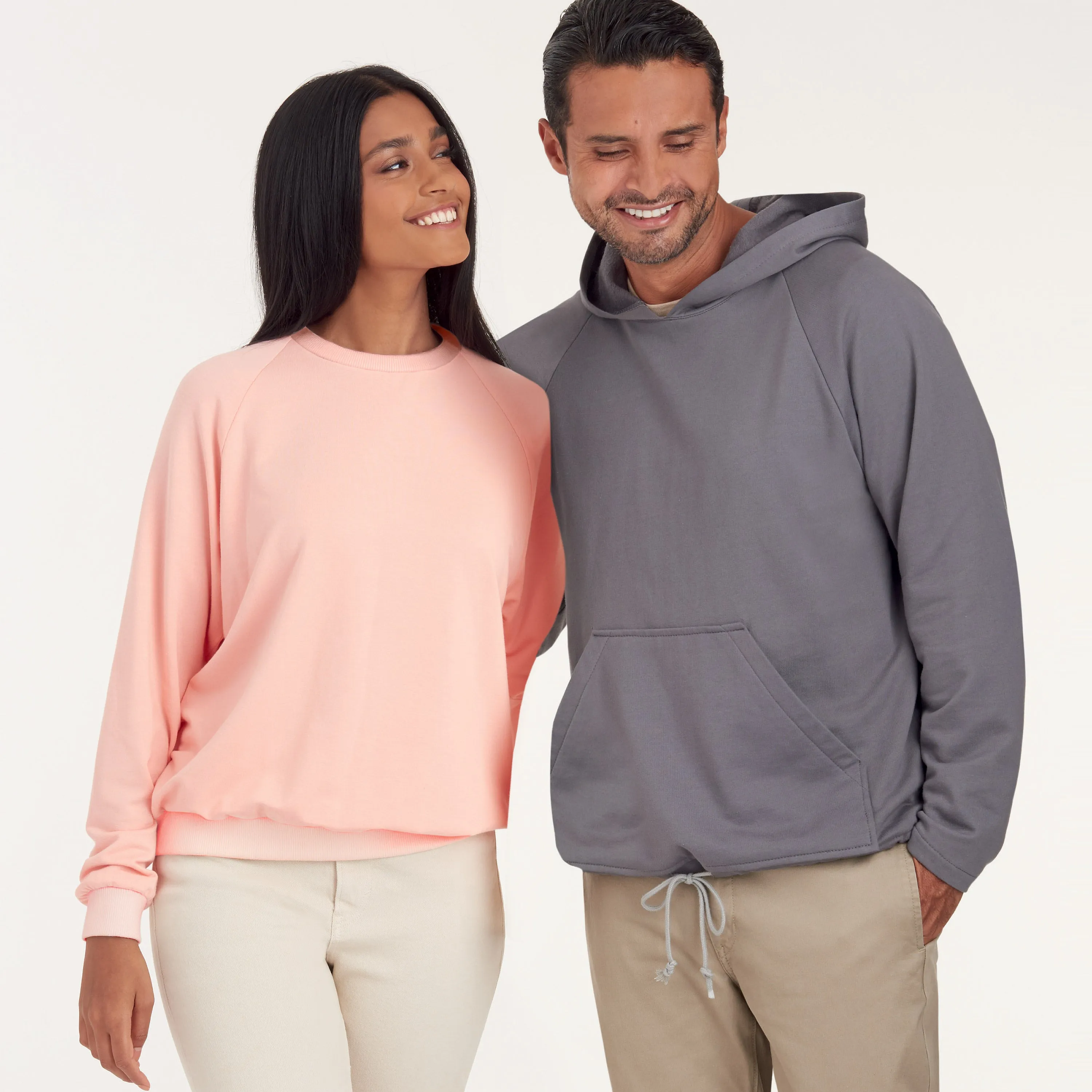 Simplicity Pattern 9240 Unisex Raglan Pullover Shirts