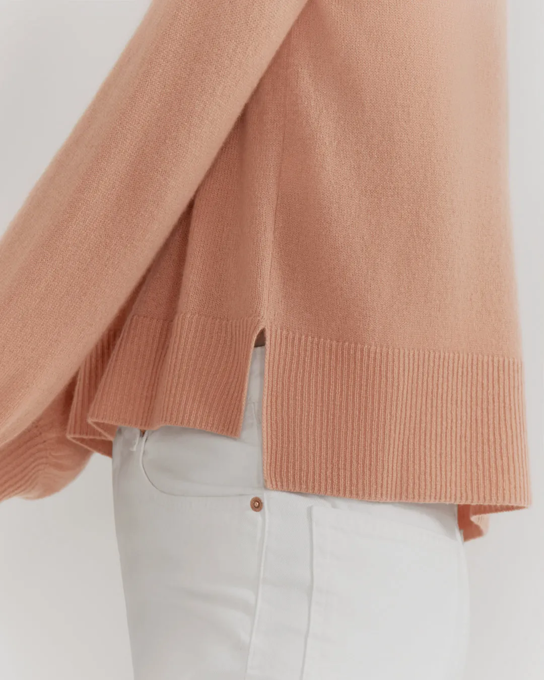 Single Origin Cashmere Cropped Sweater