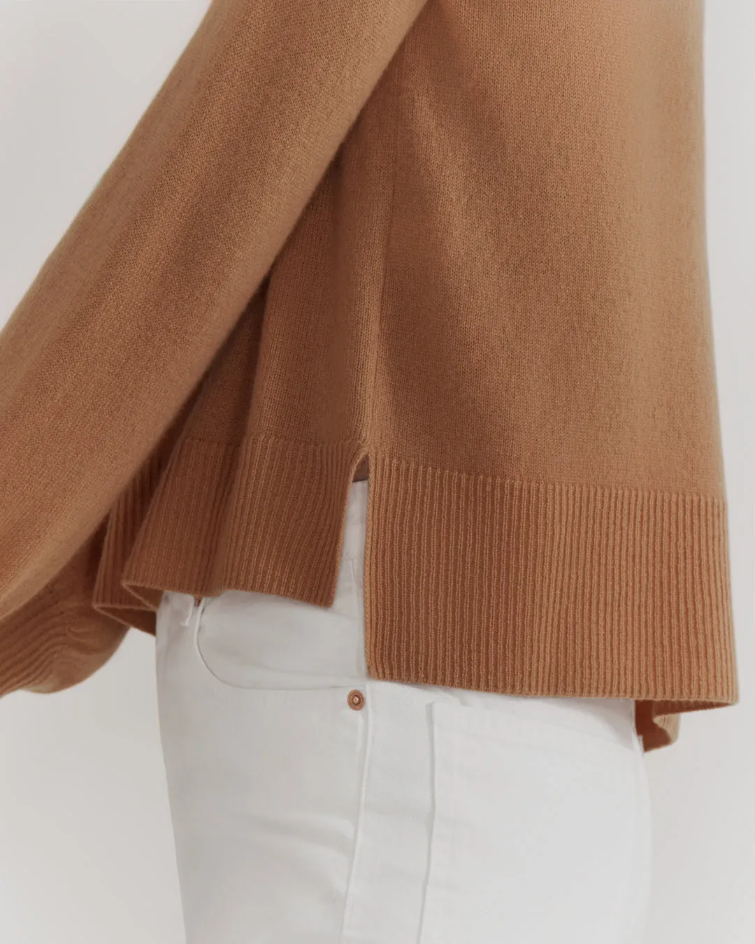 Single Origin Cashmere Cropped Sweater