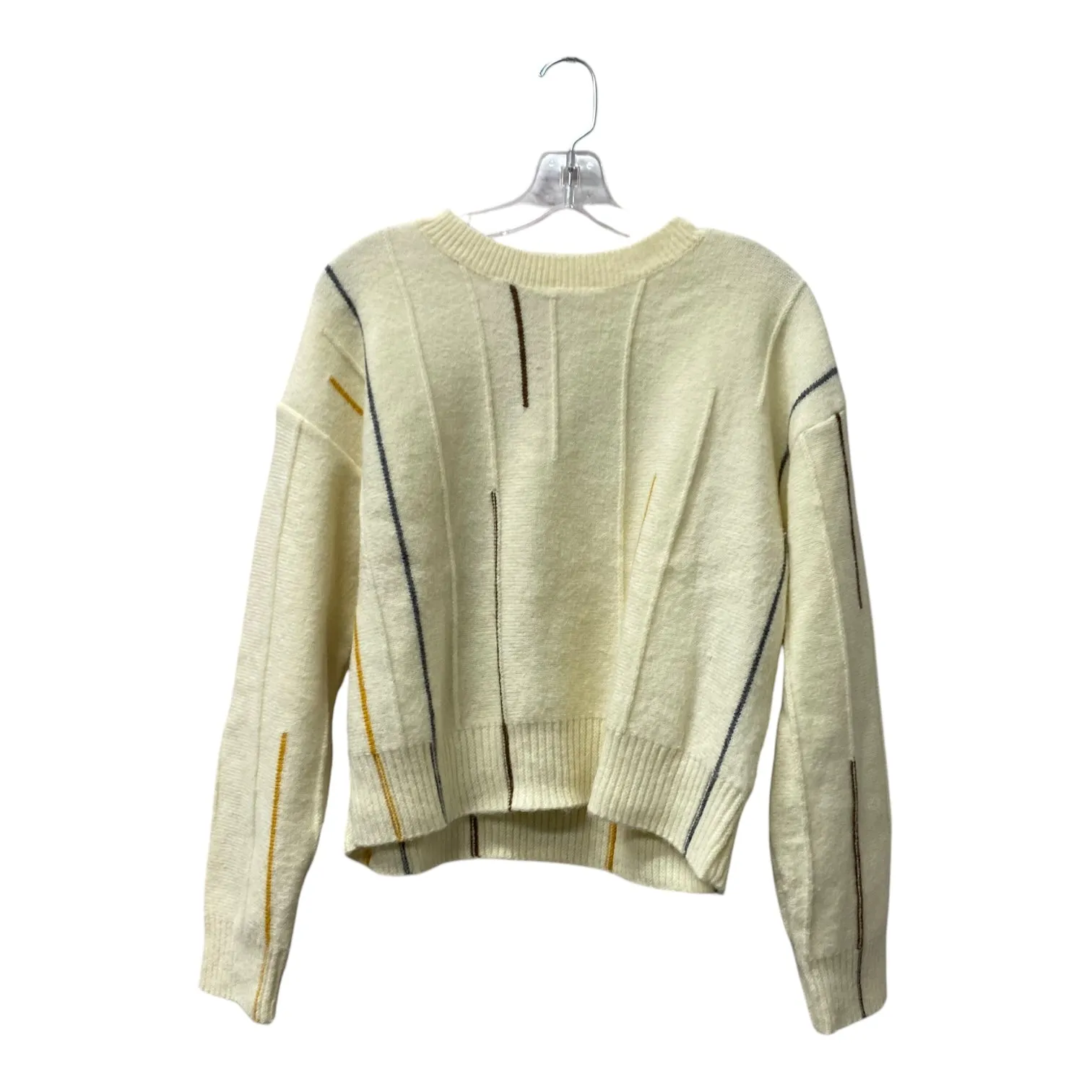 Sweater By Dreamers In Cream, Size:M