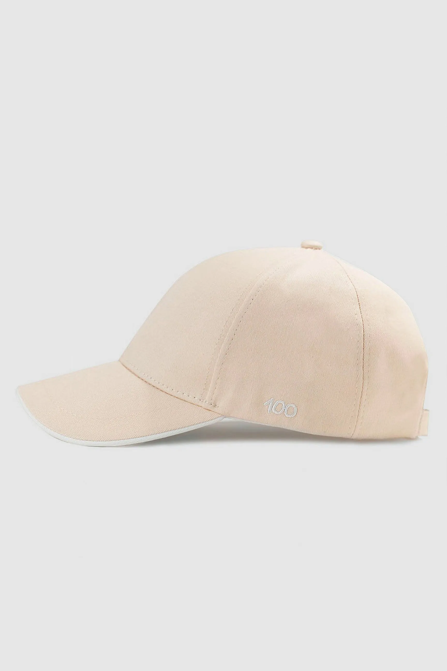 The 100 CAP in Peach Cotton