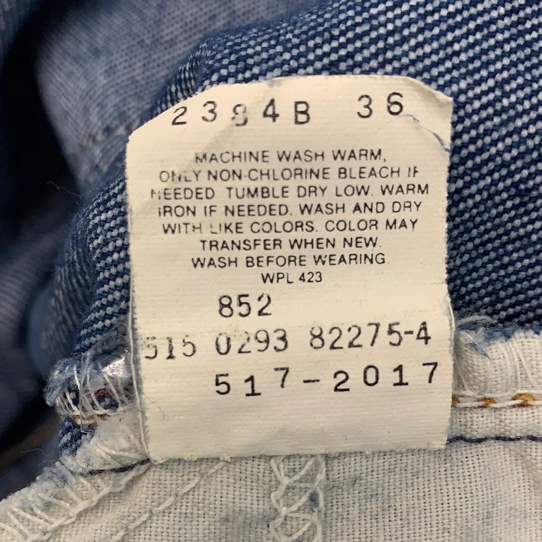 Vintage Levi’s 517 Denim Jeans - 40in