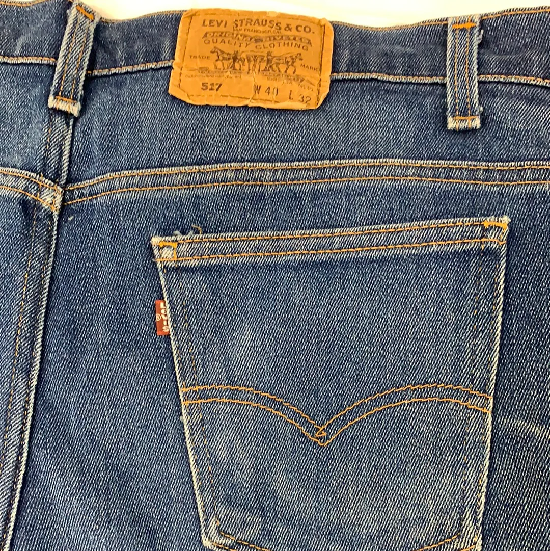 Vintage Levi’s 517 Denim Jeans - 40in