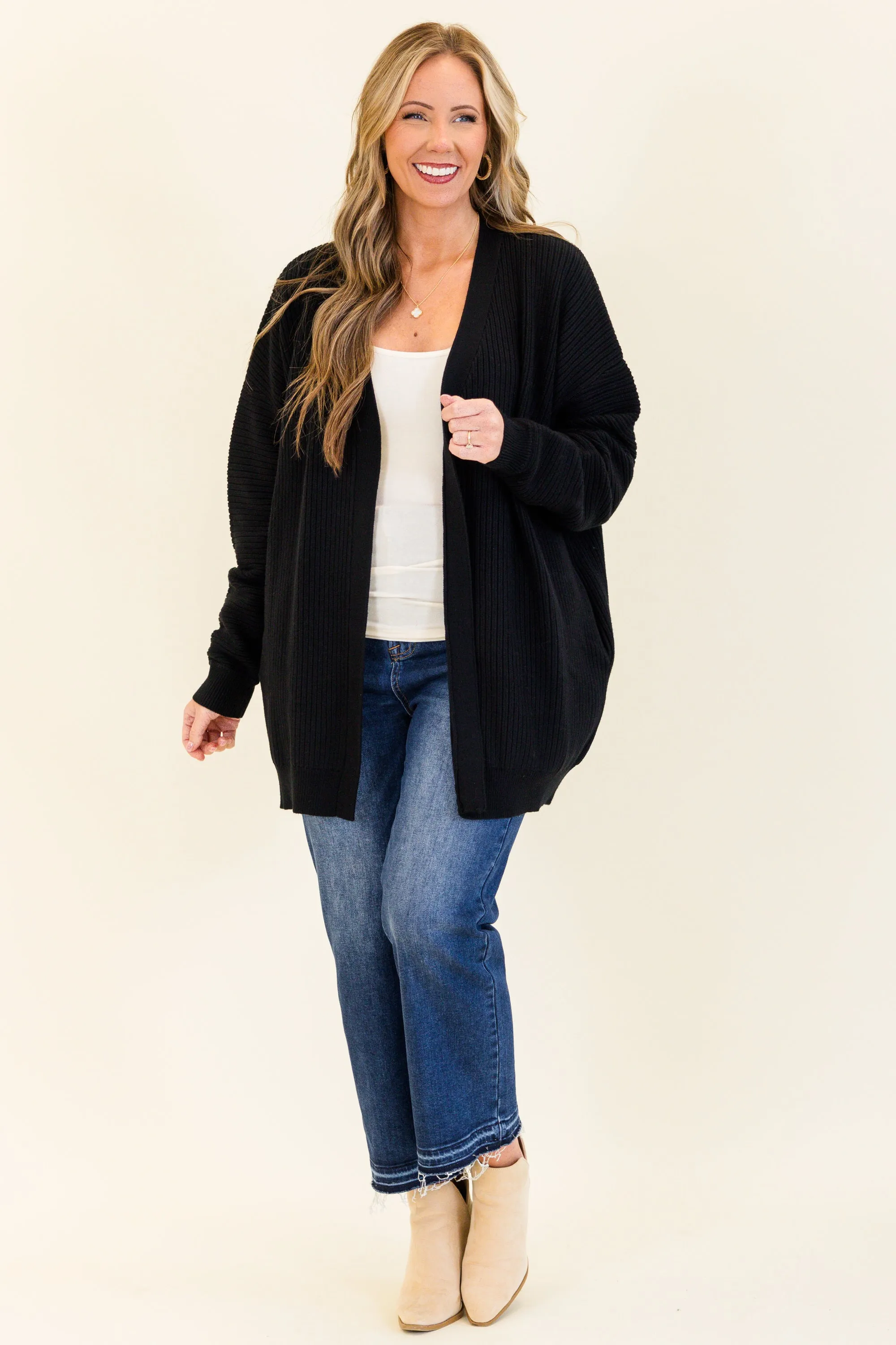 What You Imagine Cardigan, Black