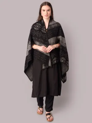 Women Grey Geometric Shrug