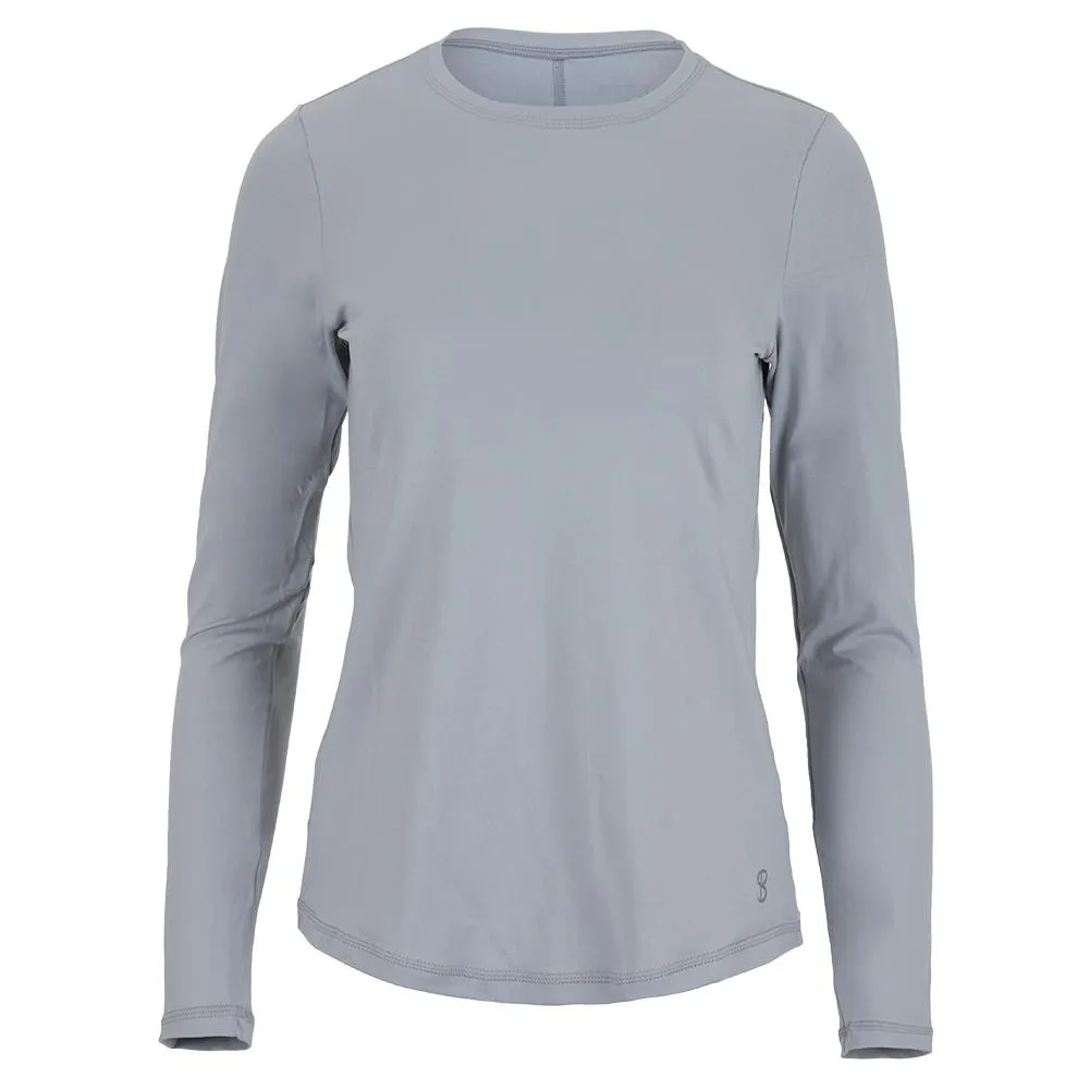 Women's UV Long Sleeve Tennis Top Stone