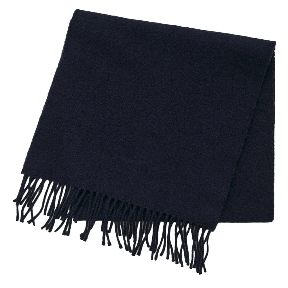 Wool Scarf, Navy